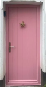 Pink Door Installed 2
